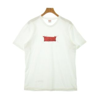 シュプリーム(Supreme)のSupreme シュプリーム Tシャツ・カットソー M 白 【古着】【中古】【送料無料】(Tシャツ/カットソー(半袖/袖なし))