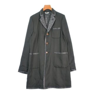 ブラックコムデギャルソン(BLACK COMME des GARCONS)のBLACK COMME des GARCONS カジュアルジャケット S 黒 【古着】【中古】【送料無料】(テーラードジャケット)