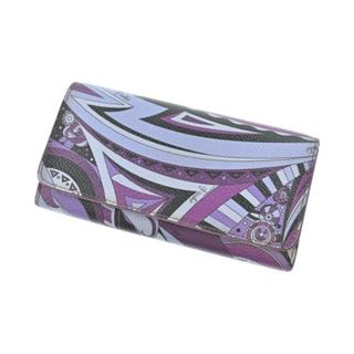 EMILIO PUCCI エミリオプッチ 財布・コインケース 紫 【古着】【中古】【送料無料】