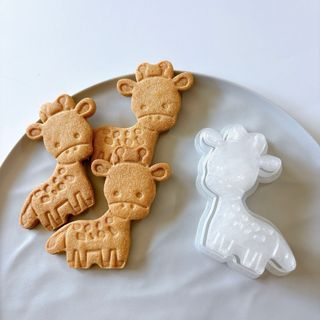 【クッキー型】　キリン　きりん　動物　アイシング　アイシングクッキー