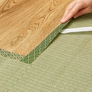 【特価商品】萩原(Hagihara) 畳・ござ・い草ラグの修復用縁テープ グリー