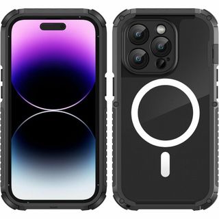 【カバー】iPhone 15 Pro Max用 ケース クリア 黄変防止 【軍用(その他)