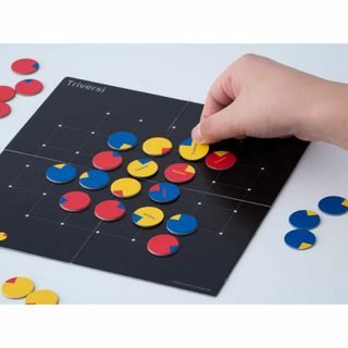 Q's games トリバーシ (Triversi) 3人用リバーシ 20分 ボ