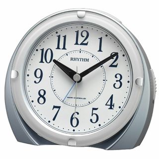 【新着商品】リズム(RHYTHM) 電波時計 目覚まし時計 電子音アラーム (ジ