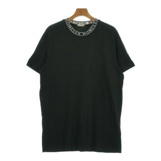 モンクレール(MONCLER)のMONCLER モンクレール Tシャツ・カットソー XL 黒 【古着】【中古】【送料無料】(Tシャツ/カットソー(半袖/袖なし))