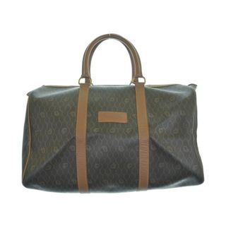 クリスチャンディオール(Christian Dior)のChristian Dior クリスチャンディオール ボストンバッグ  茶 【古着】【中古】【送料無料】(ボストンバッグ)