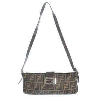 フェンディ(FENDI)のFENDI フェンディ ショルダーバッグ  茶 【古着】【中古】【送料無料】(ショルダーバッグ)
