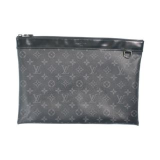 ルイヴィトン(LOUIS VUITTON)のLOUIS VUITTON ルイヴィトン クラッチバッグ  黒 【古着】【中古】【送料無料】(クラッチバッグ)