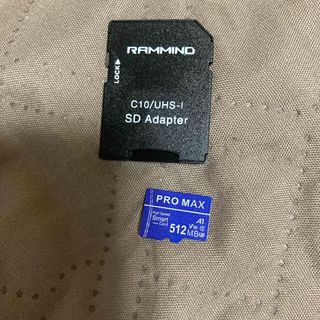 512MBメモリーカードアダプター付き