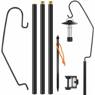 【数量限定】CHENGMAY ランタンスタンド ランタンポール 1.5mm極厚ポ