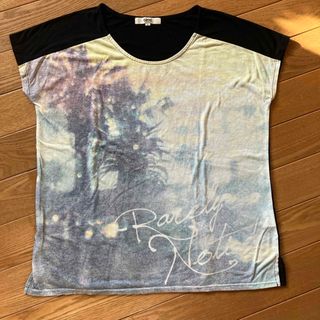 OZOC カットソー　半袖　フレンチスリーブ　38