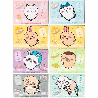 チイカワ(ちいかわ)の新品★ちいかわ★くら寿司★討伐成功！報酬袋うどん★オリジナルカード★8点セット(カード)