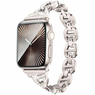 [Daturus] 互換性があります Apple Watch バンド ダイヤモン(その他)