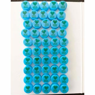 ペットボトルキャップ　130個　グリーンダカラ