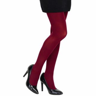 【新着商品】[Ekieta] 120D カラータイツ グロッシー 美脚 立体着圧(その他)