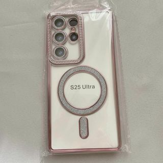 【新品未使用】GalaxyS25ultra用☆ソフトケース ピンク(Androidケース)