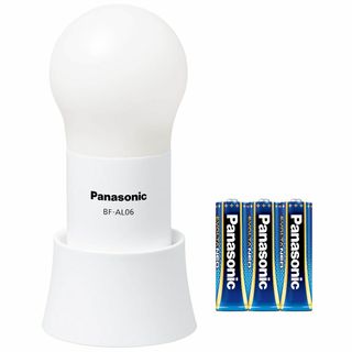 【在庫セール】パナソニック LEDランタン 乾電池エボルタNEO付き 調光・調色