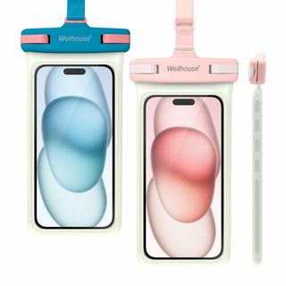 【カバー】wellhouse 防水携帯電話ポーチ、iPhone 15 14 13(その他)