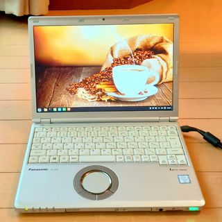 ノートパソコン パナソニック　レッツノートCF-SZ5、オフィス付き設定不要！②