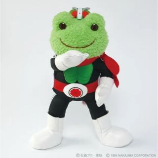 かえるのピクルス 仮面ライダー×ピクルス コラボ ポージング ビーンドール 石巻