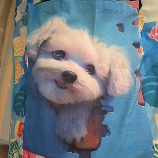 ビションフリーゼ  トートバッグ エコバック(犬)