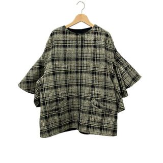 セブンテン ラッフルスリーブリバーシブルコート レディース SIZE M SEVEN TEN