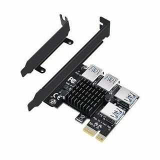 usb3.0増設ボード PCI-E 拡張カード 4ポート ライザーカード