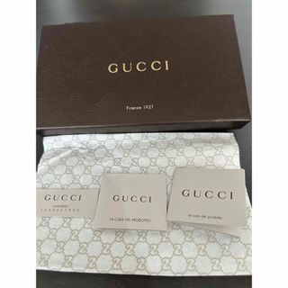 グッチ(GUCCI)のGUCCI マイクログッチシマ ブラウン マイクログッチシマ長財布(財布)