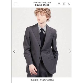 tomorrowland スーツ　セットアップ