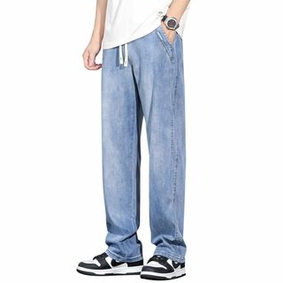 【新着商品】[Olekei] ズボン メンズ ロングパンツ 涼しい 夏服 ワイド