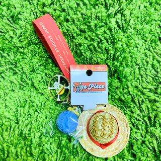 ユニバーサルスタジオジャパン(USJ)のUSJ限定 ワンピース　ルフィ キーホルダー　キーチェーン2025夏(キャラクターグッズ)