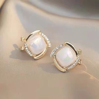 大人気♡　パール　ピアス ゴールド ストーン　結婚式 おしゃれ 韓国 s925(ピアス)