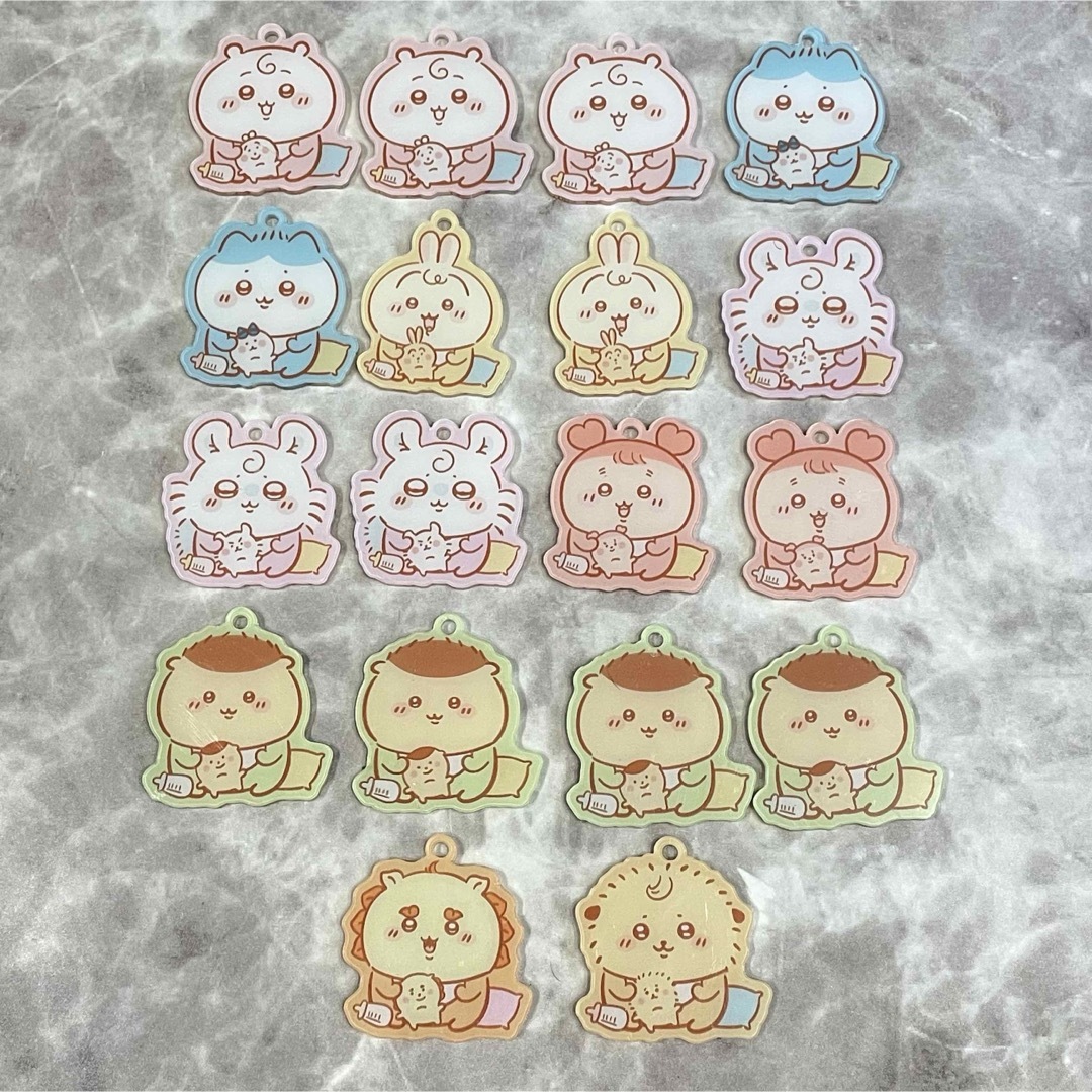 アクリルパーツ4cm カン付き ハンドメイドの素材/材料(各種パーツ)の商品写真