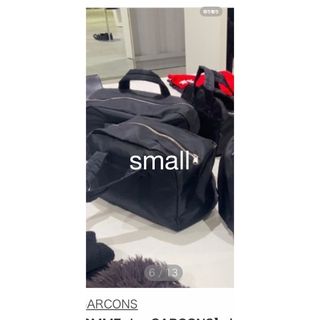 コムデギャルソン(COMME des GARCONS)のCOMME des GARCONS ナイロンバッグ【SMALL】(ハンドバッグ)