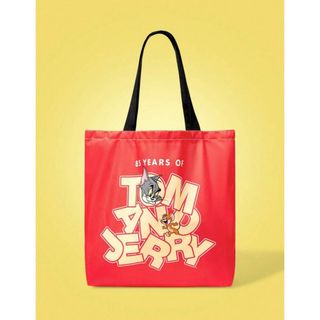 新品 未使用 トムとジェリー エコバッグ ナイロン トートバッグ ナイロンバッグ(トートバッグ)