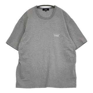 コムデギャルソン(COMME des GARCONS)のCOMME des GARCONS HOMME 綿天竺 製品プリント S/S HO-T101 半袖Ｔシャツ カットソー AD2024 グレー メンズ コムデギャルソンオム【中古】5-0713S♪(Tシャツ/カットソー(半袖/袖なし))