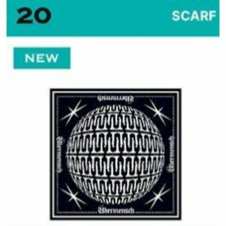 新品★G-DRAGON 公式 スカーフ SCARF ジードラゴン 展示会(アイドルグッズ)
