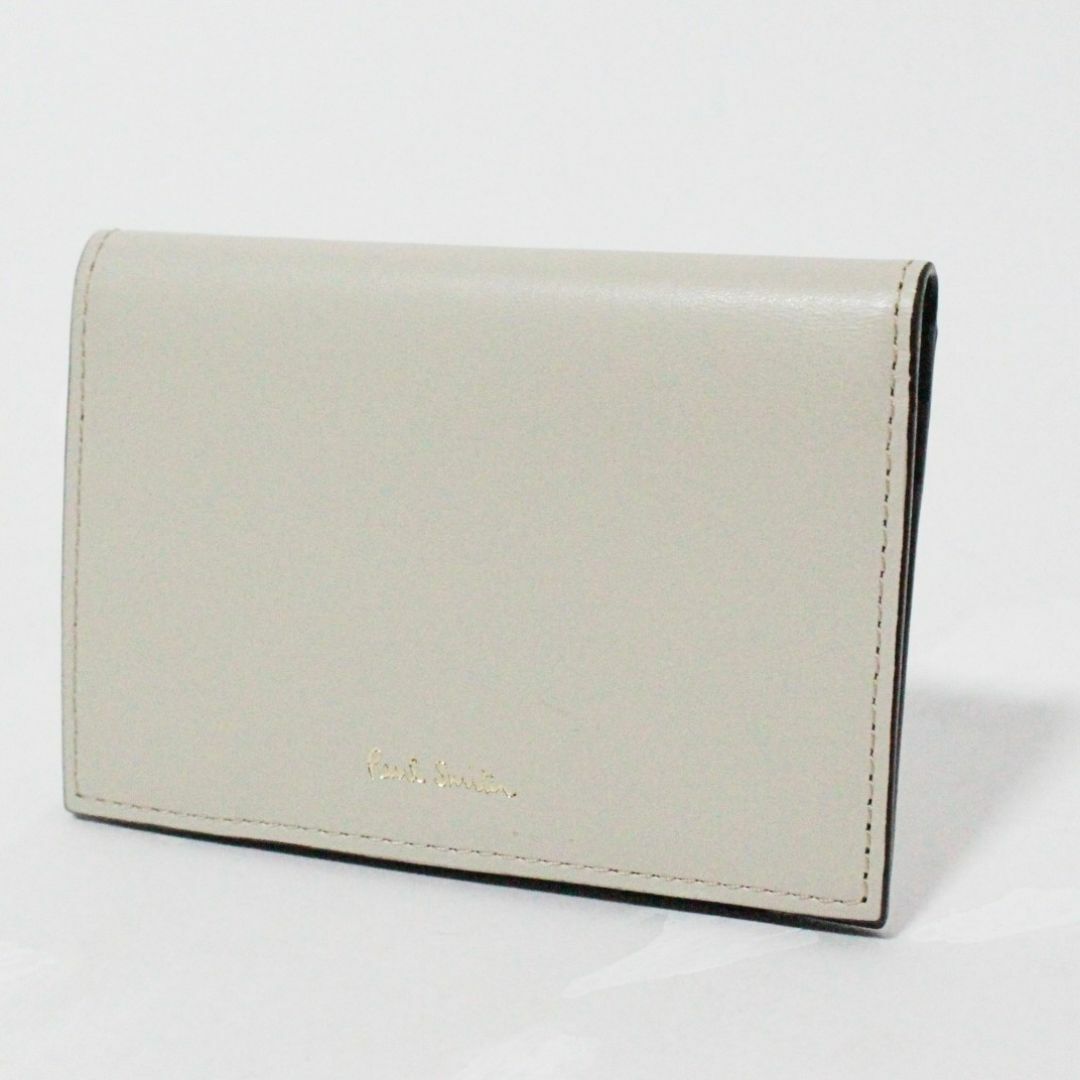 Paul Smith(ポールスミス)の新品 ポールスミス サプルレザーシリーズ パスケース アイボリー　Ｋ5384 レディースのファッション小物(名刺入れ/定期入れ)の商品写真
