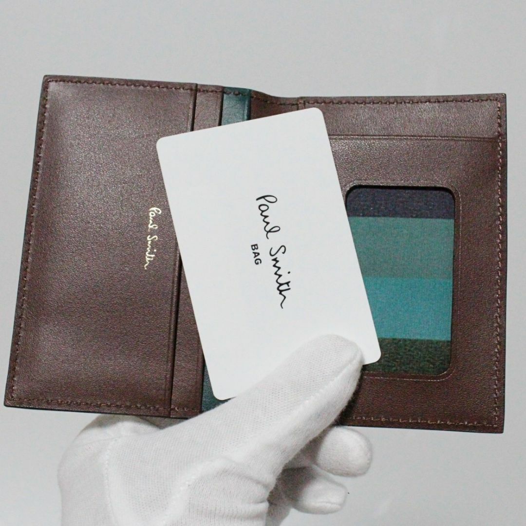 Paul Smith(ポールスミス)の新品 ポールスミス サプルレザーシリーズ パスケース アイボリー　Ｋ5384 レディースのファッション小物(名刺入れ/定期入れ)の商品写真