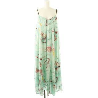 アメリヴィンテージ(Ameri VINTAGE)のアメリヴィンテージ ワンピース ロング キャミ S ライトブルー(ロングワンピース/マキシワンピース)