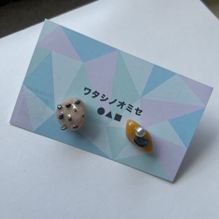 ハンドメイド天然石ピアス