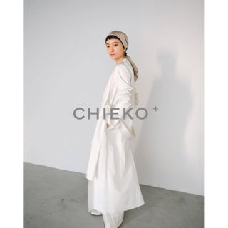 ドゥロワー(Drawer)のCHIEKO+ gown court 36 white(ガウンコート)