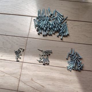 ネジ釘    十字穴    4種類  ステンレス 頭部フラット