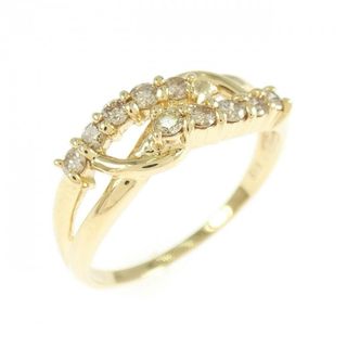 K18YG ダイヤモンド リング 0.30CT(リング(指輪))