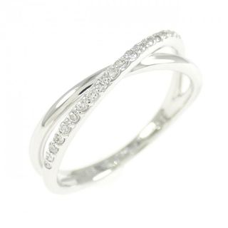 K18WG ダイヤモンド リング 0.11CT(リング(指輪))