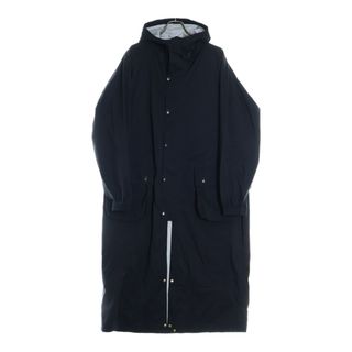 バーブァー(Barbour)のBarbour バブアー ×SCYE ×UNITED ARROWS 2WAY Length Packable Jacket サイ ユナイテッドアローズ ナイロンパーカー コート ネイビー 2101107(パーカー)