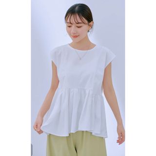 COHINA - COHINA ドッキングペプラムカットソー 新品タグ付き