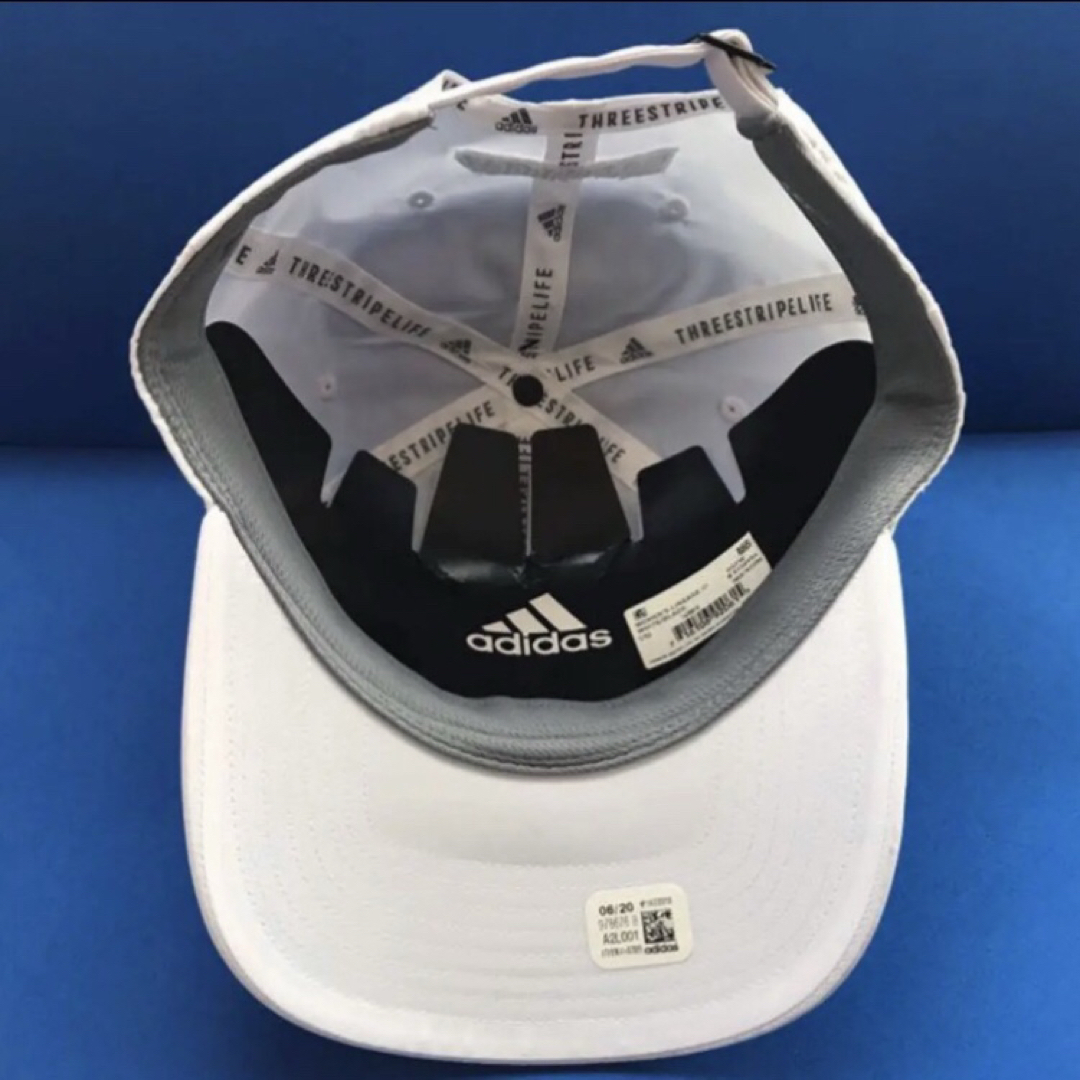 adidas(アディダス)のレア【新品】adidas アディダス キャップ USA レディース 白 レディースの帽子(キャップ)の商品写真
