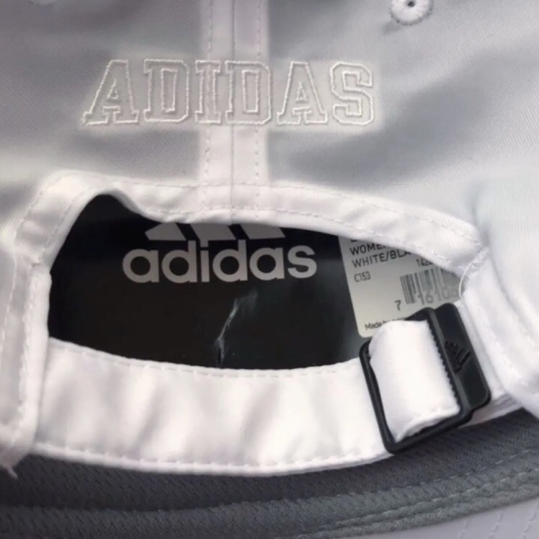adidas(アディダス)のレア【新品】adidas アディダス キャップ USA レディース 白 レディースの帽子(キャップ)の商品写真