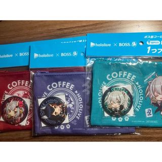 BOSS×hololive 缶バッジ & ポーチ